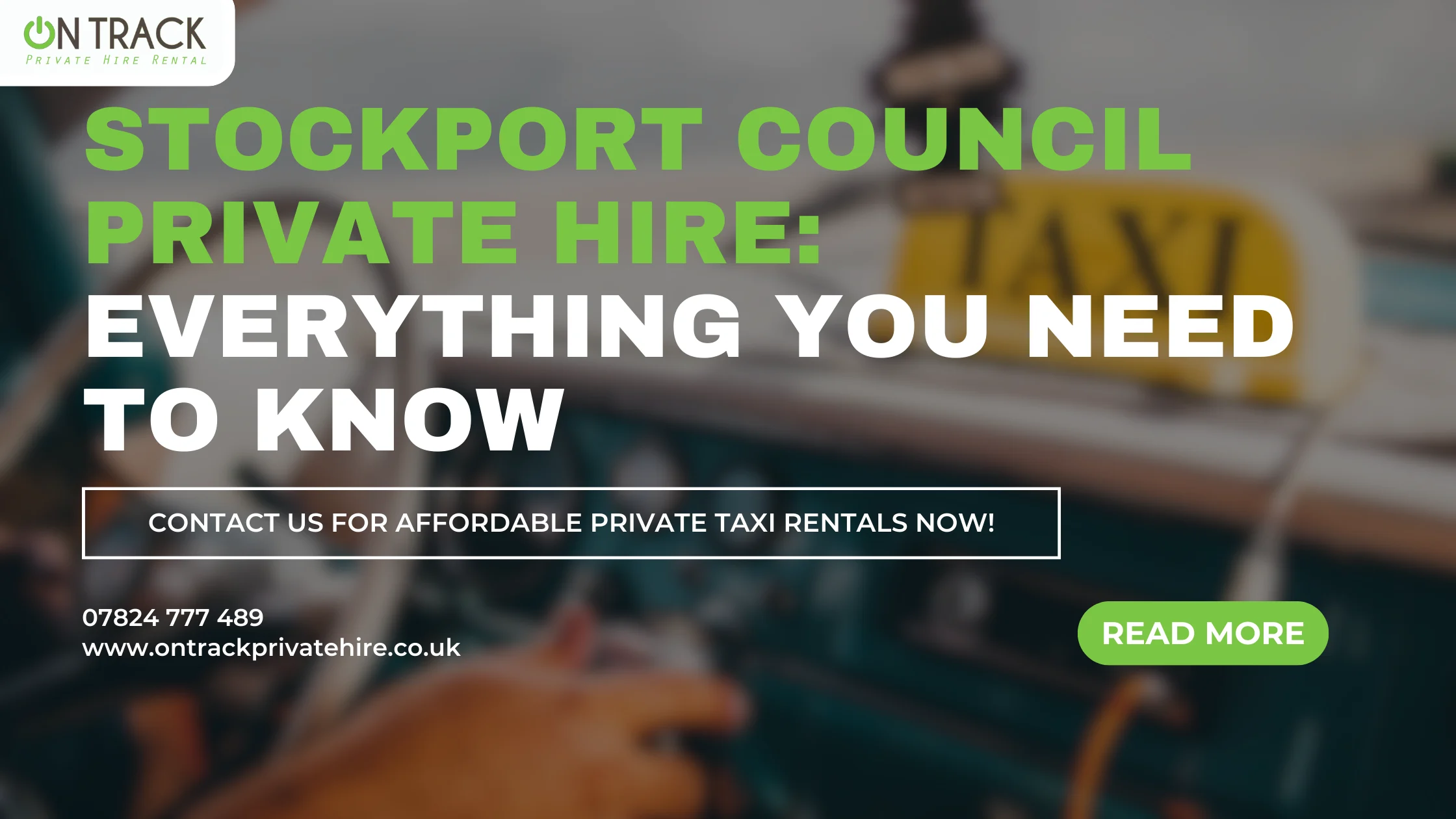 Stockport Council Private Hire: Everything You Need to Know