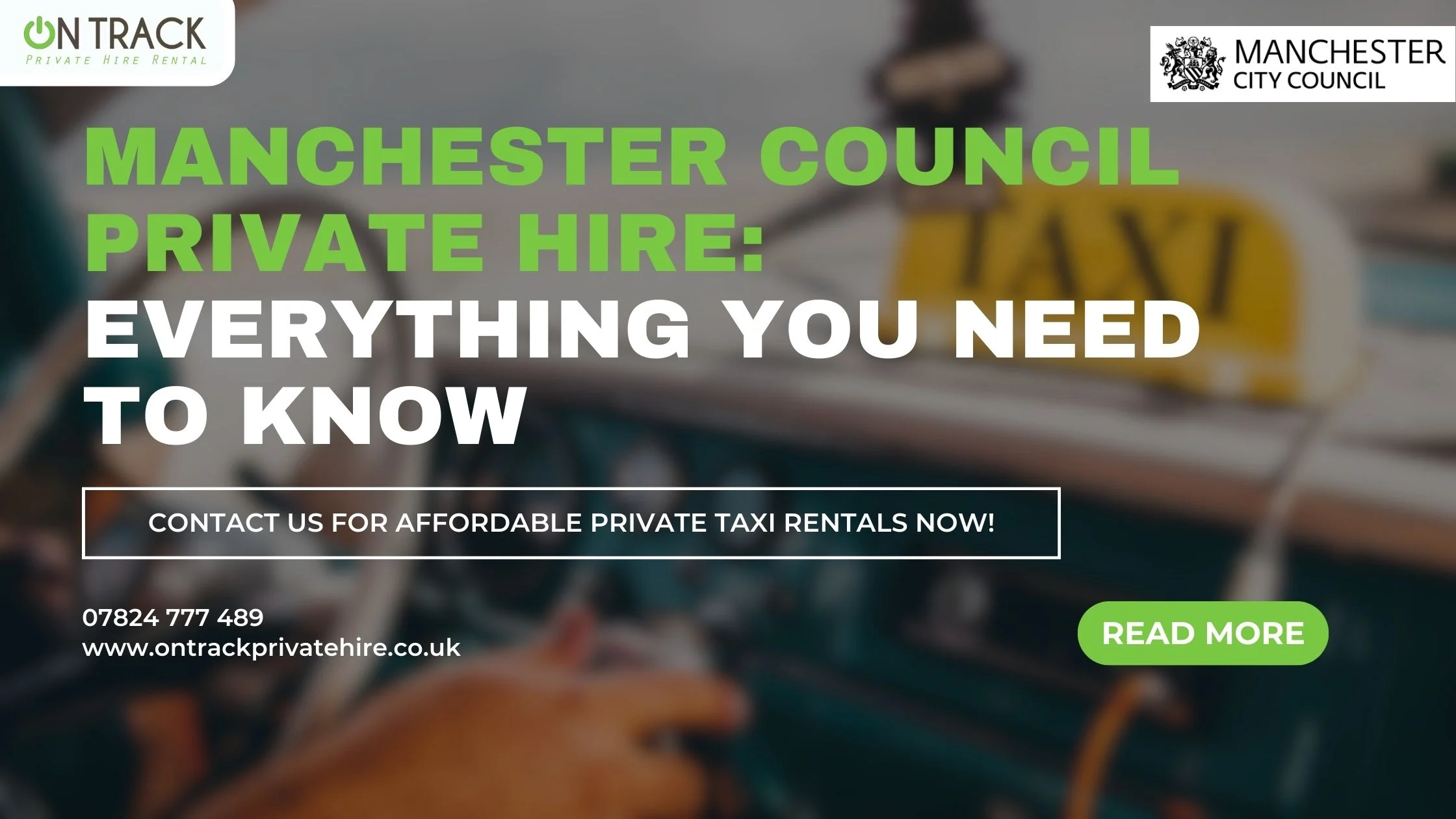 Manchester Council Private Hire: Everything You Need to Know
