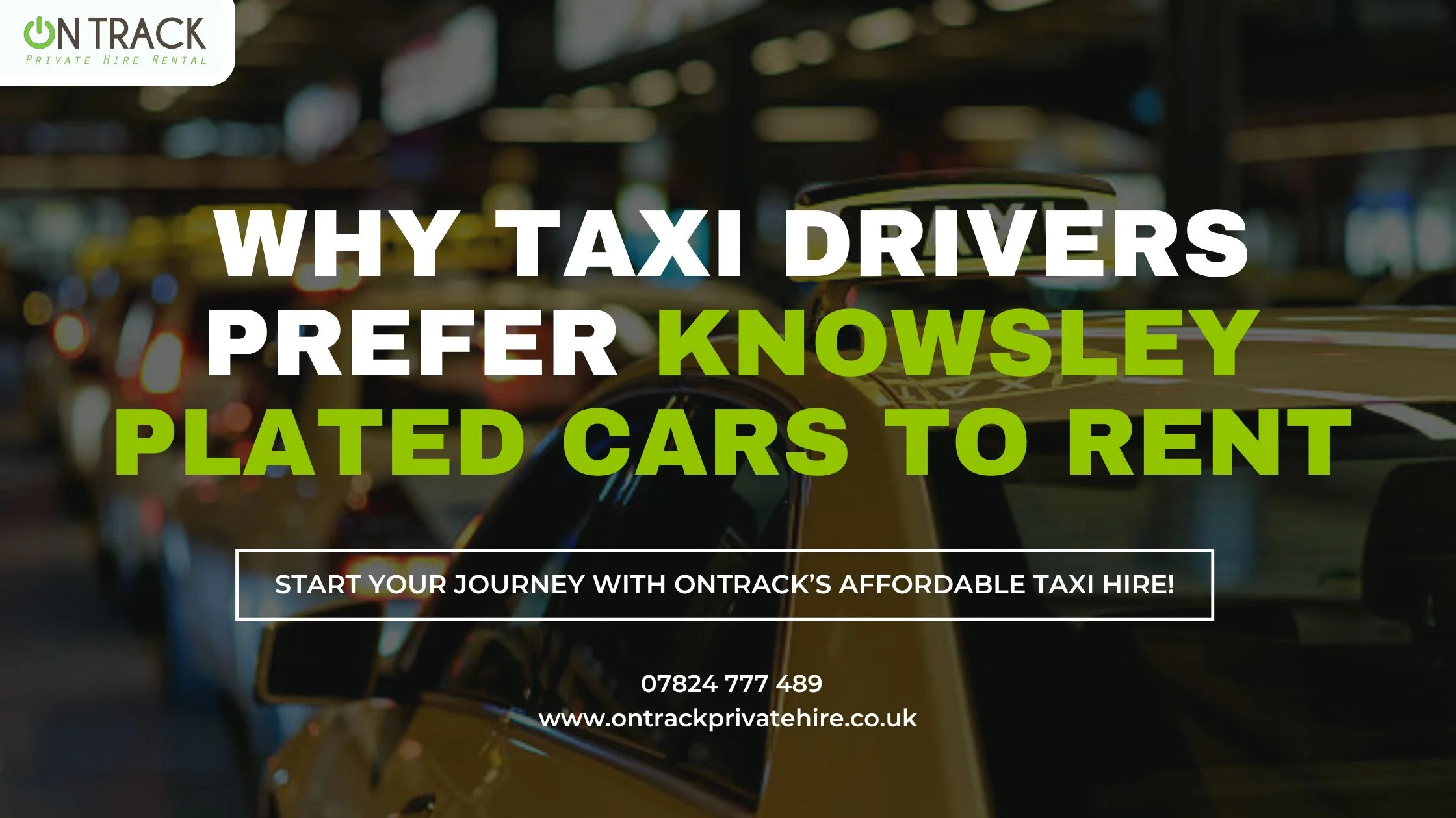 knowsley plated cars to rent