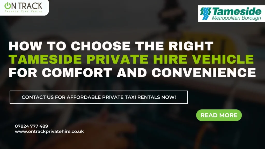 tameside private hire vehicle