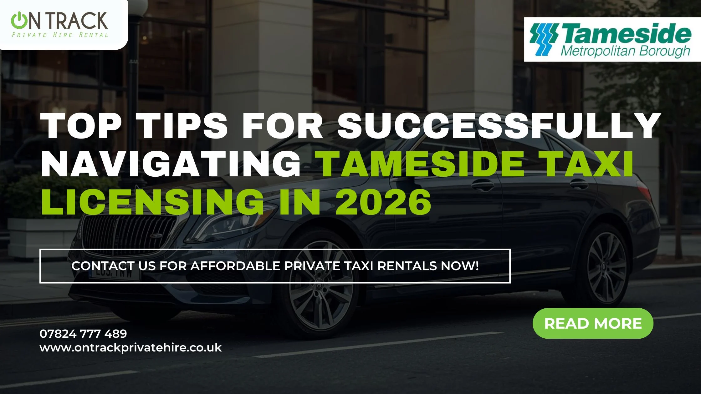 tameside taxi licensing